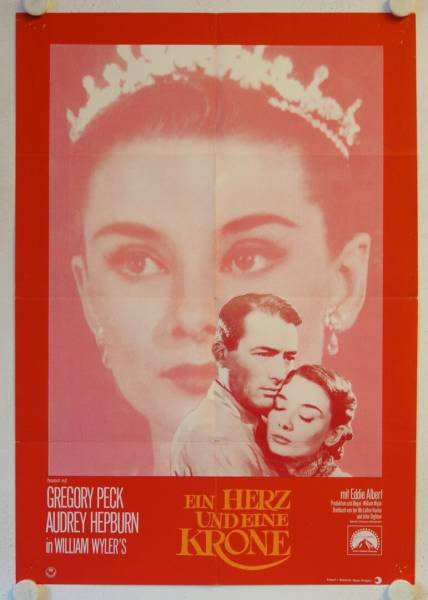 Roman Holiday re-release german movie poster